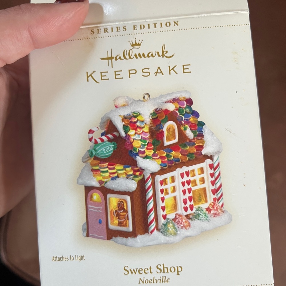 Hallmark Keepsake Colorful Candy House Ornament